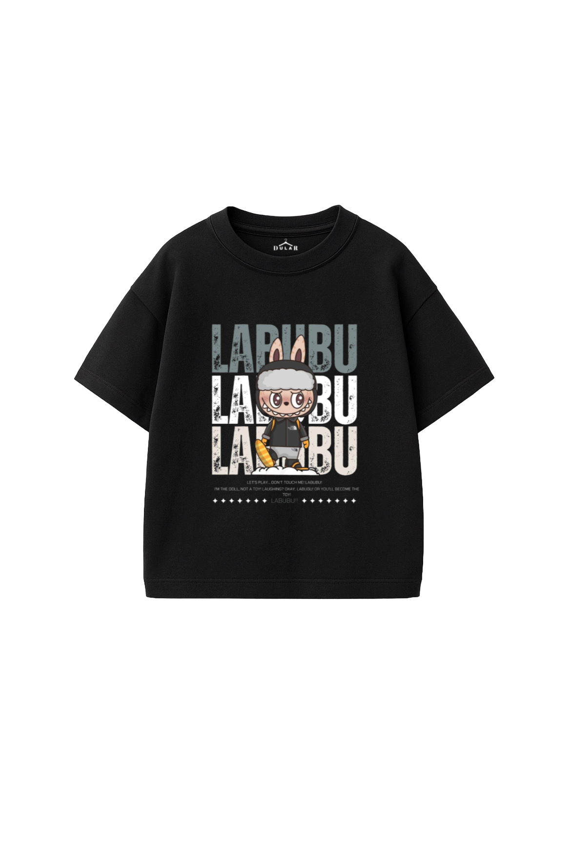 LABUBU graphic oversized T-shirt