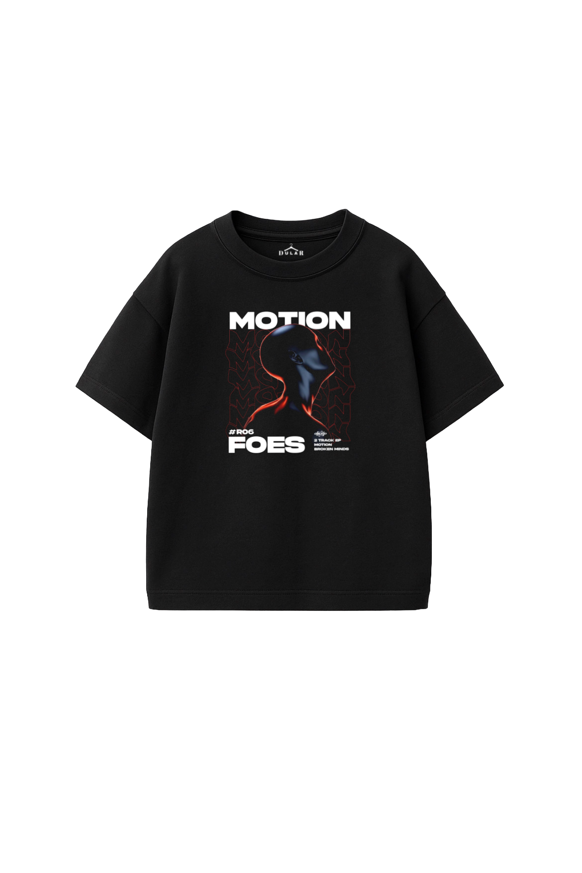 Motion Foes Oversized T-Shirt – Black