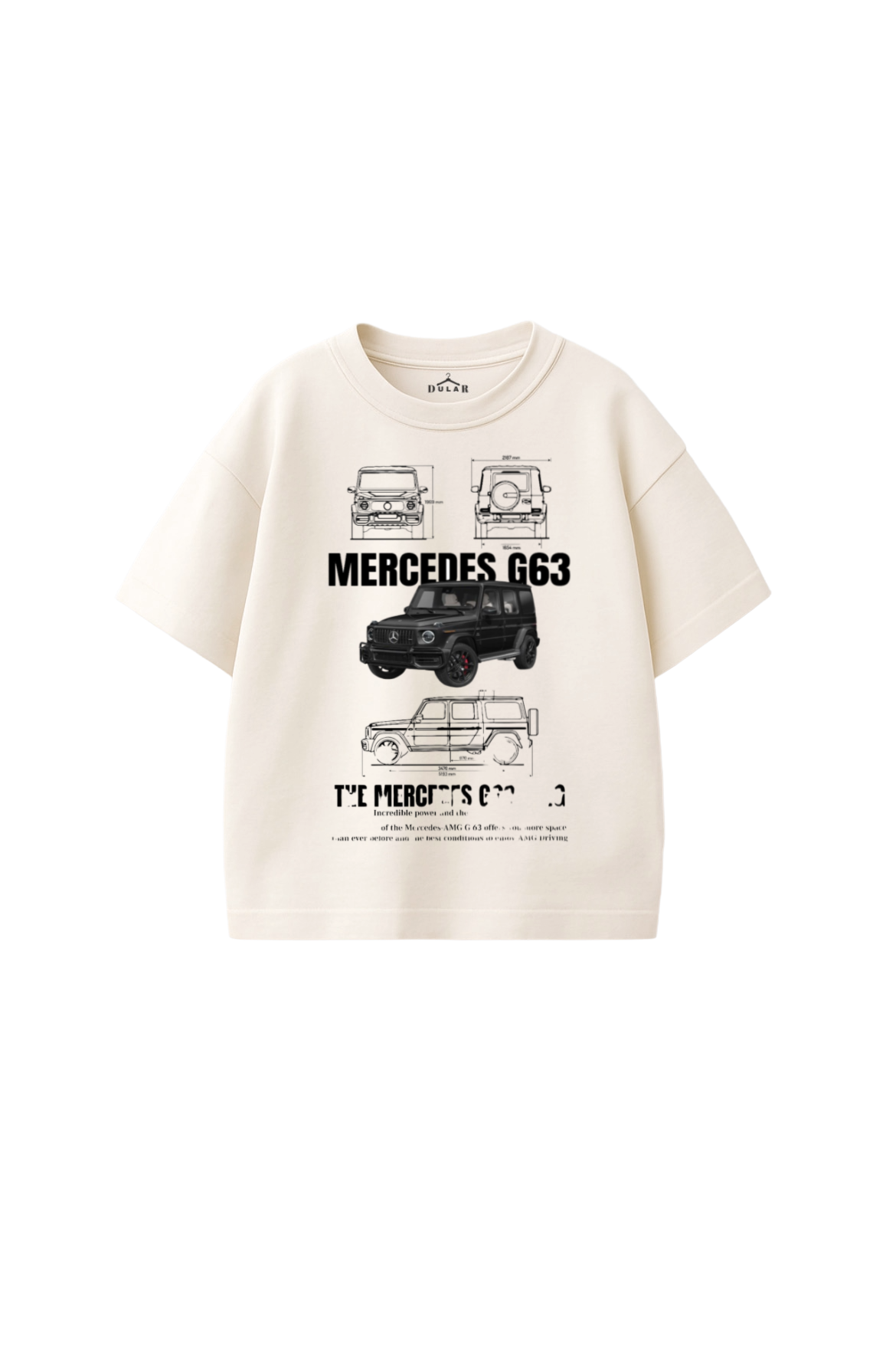 Mercedes G63 Graphic Oversized T-Shirt