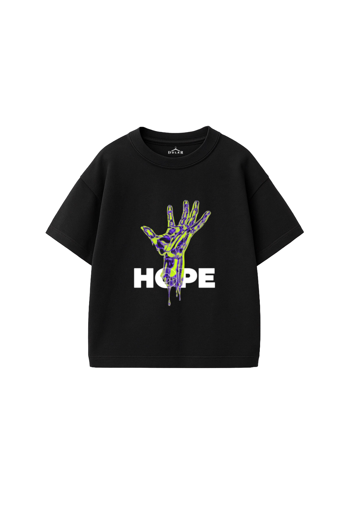 HOPE Skeleton Hand Oversized T-Shirt