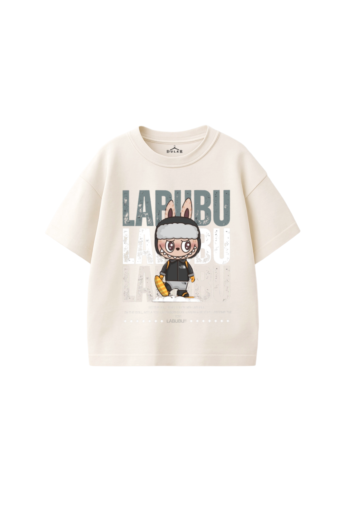 LABUBU graphic oversized T-shirt