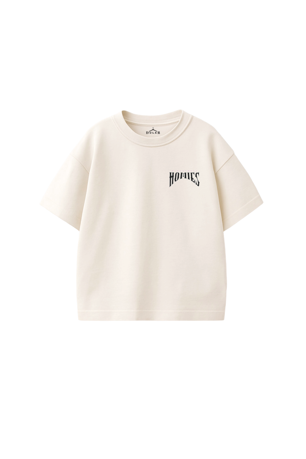 Sidestreet Homies Oversized Graphic T-Shirt – Off White