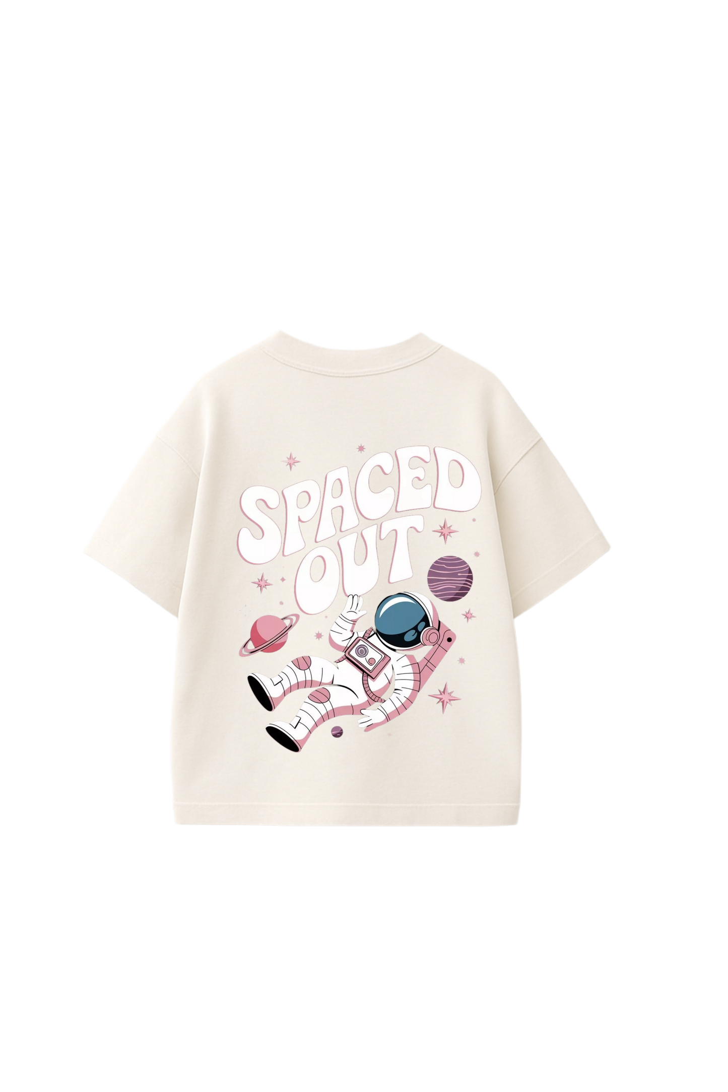 Spaced Out Astronaut Oversized T-Shirt
