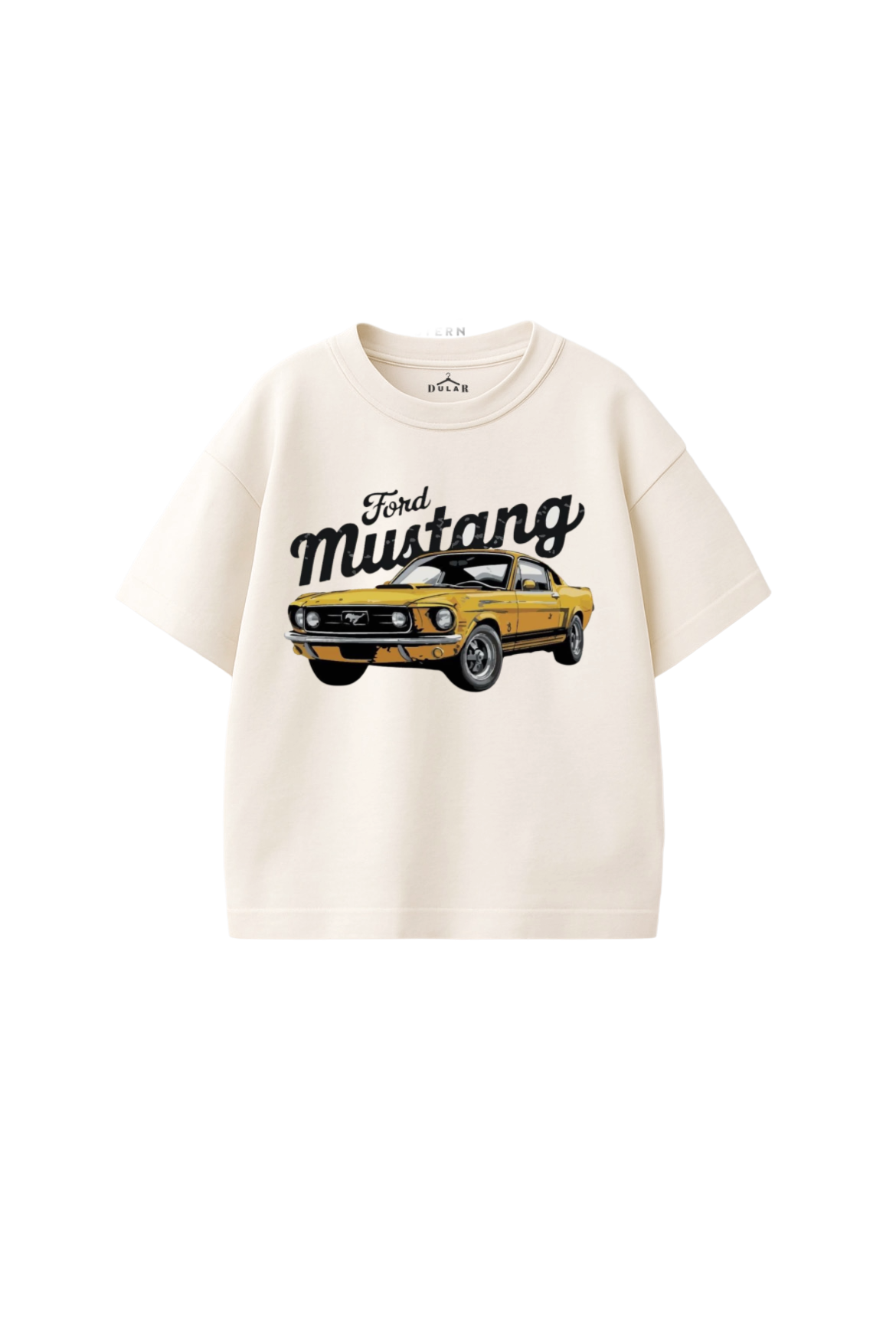 Ford Mustang Classic Oversized Graphic T-Shirt