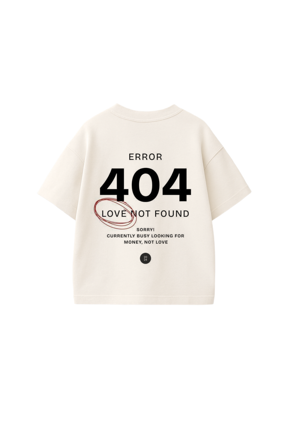 Error 404 Oversized T-Shirt