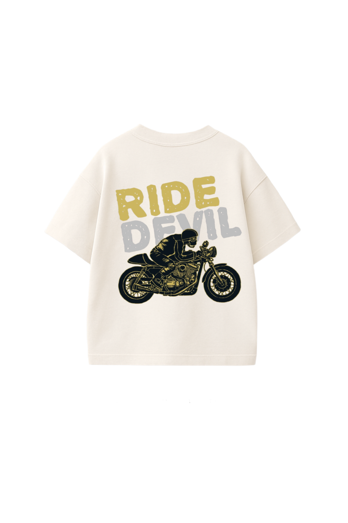 Ride Devil Motorcycle Oversized T-Shirt