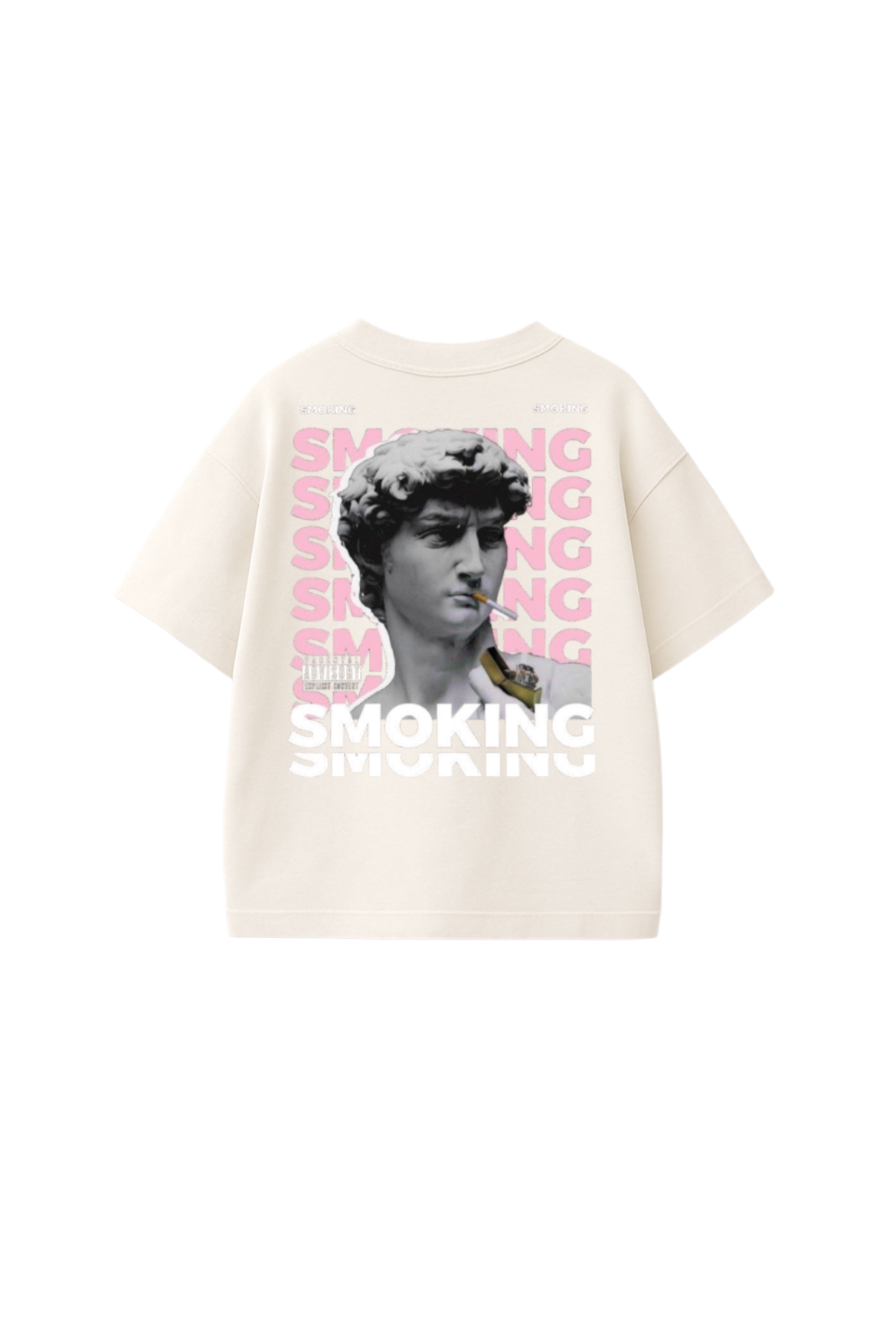 Smoking David Oversized T-Shirt