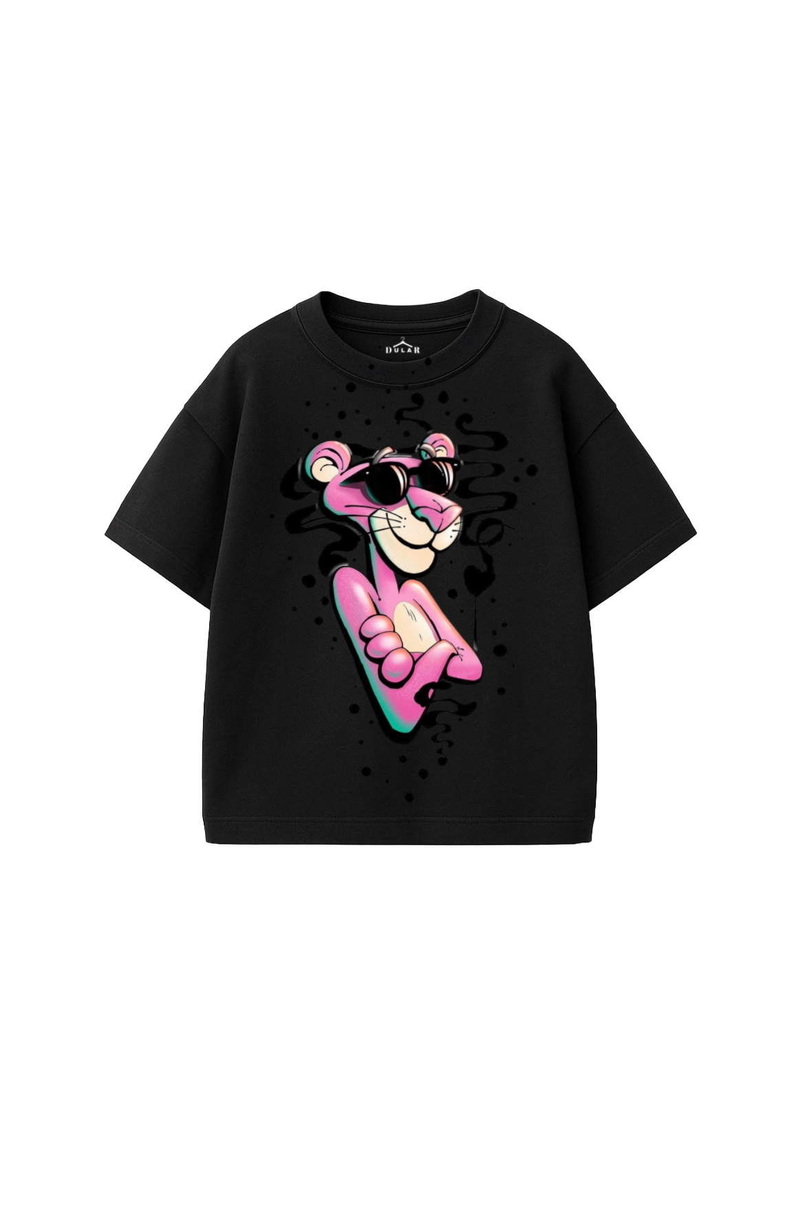 Graffiti Panther Oversized T-Shirt