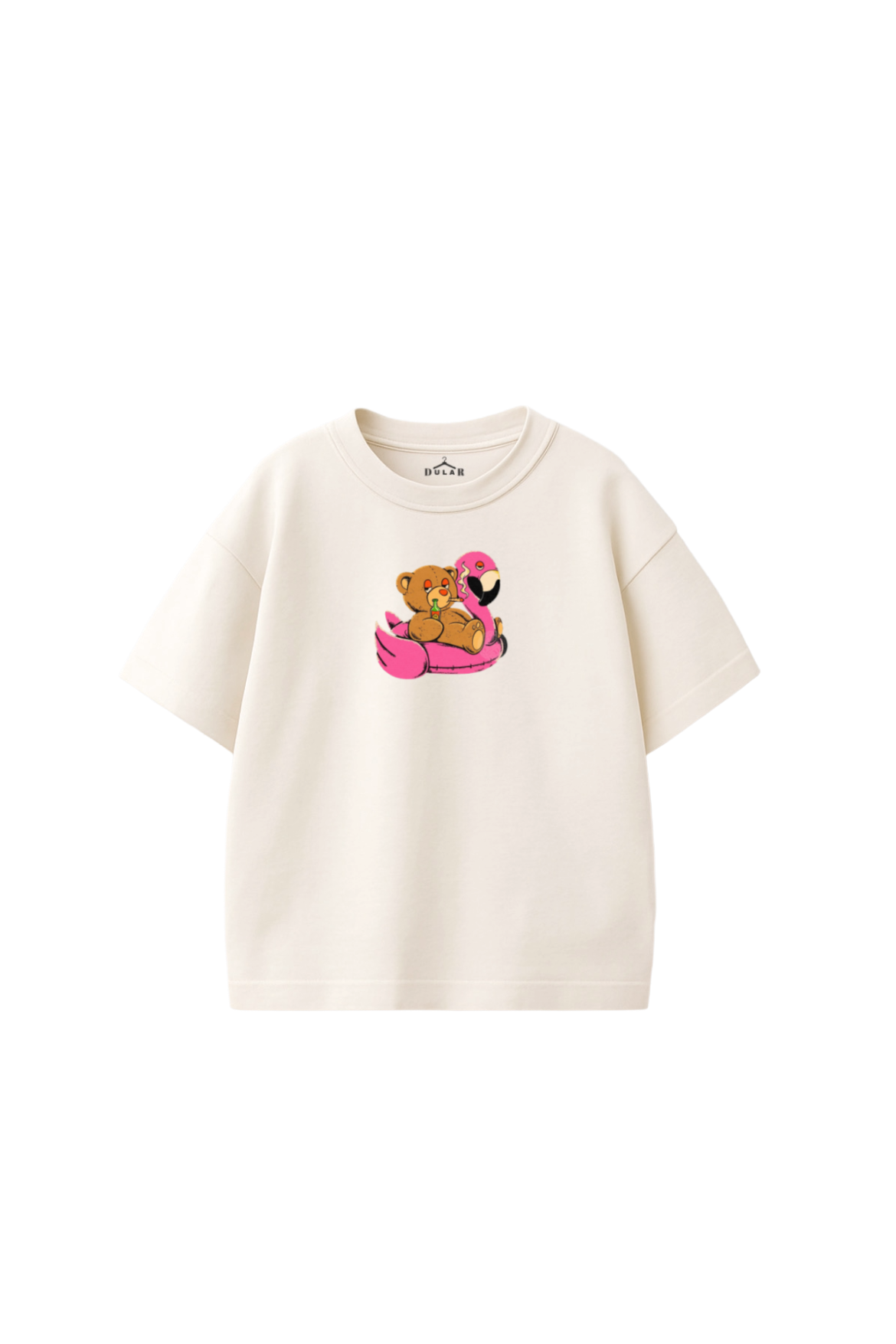 Teddy & Flamingo Float Oversized T-Shirt