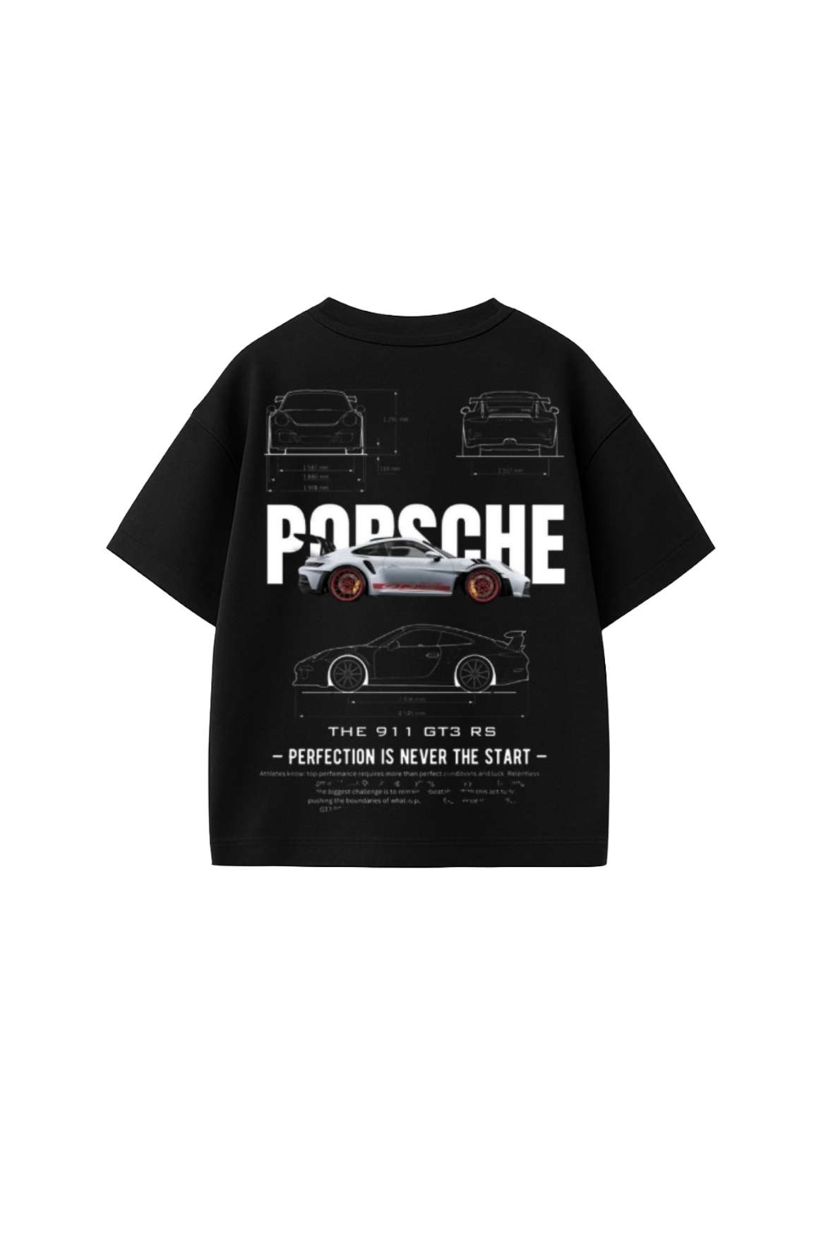 Porsche 911 GT3 RS Oversized T-Shirt