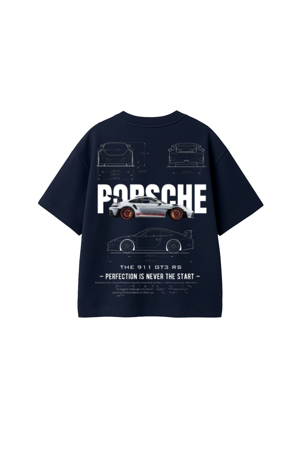 Porsche 911 GT3 RS Oversized T-Shirt