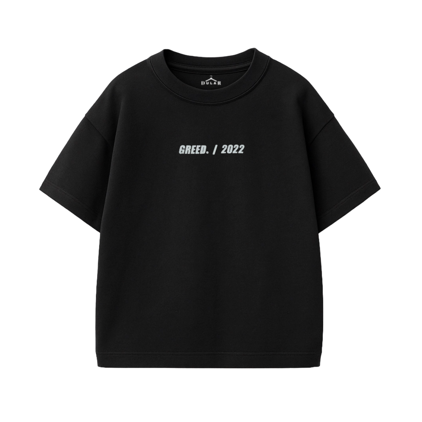 Greed Money Bite Graphic Oversized T-Shirt