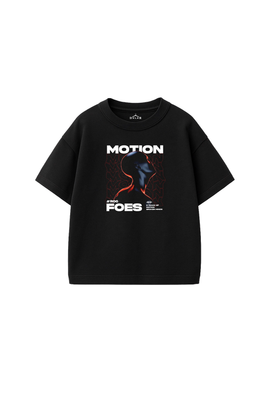 Motion Foes Oversized T-Shirt – Black