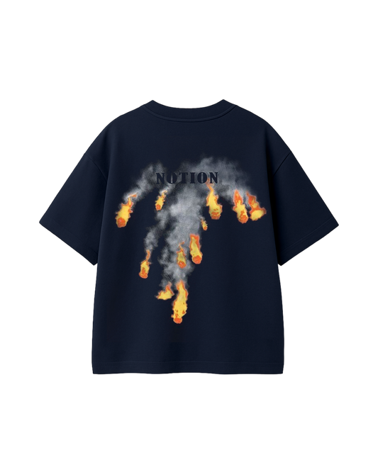 FLAME DRIFT | NOTION EDITION-OVERSIZED TEE