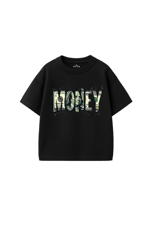 Money Graphic Oversized T-Shirt
