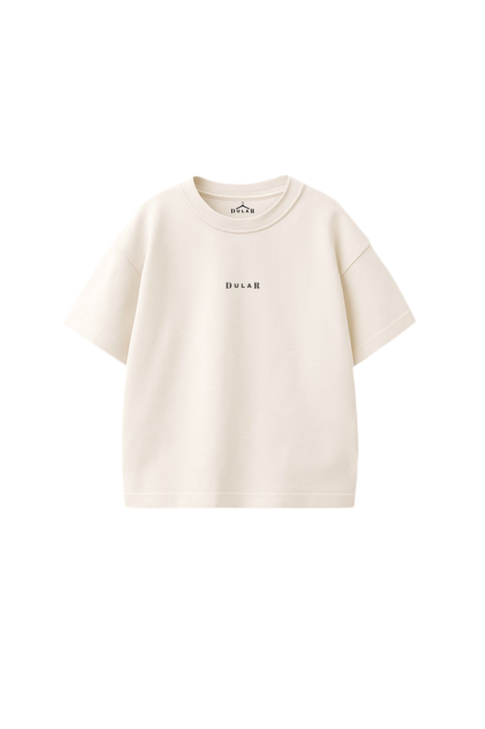 DULAR Classic Minimal Tee off white