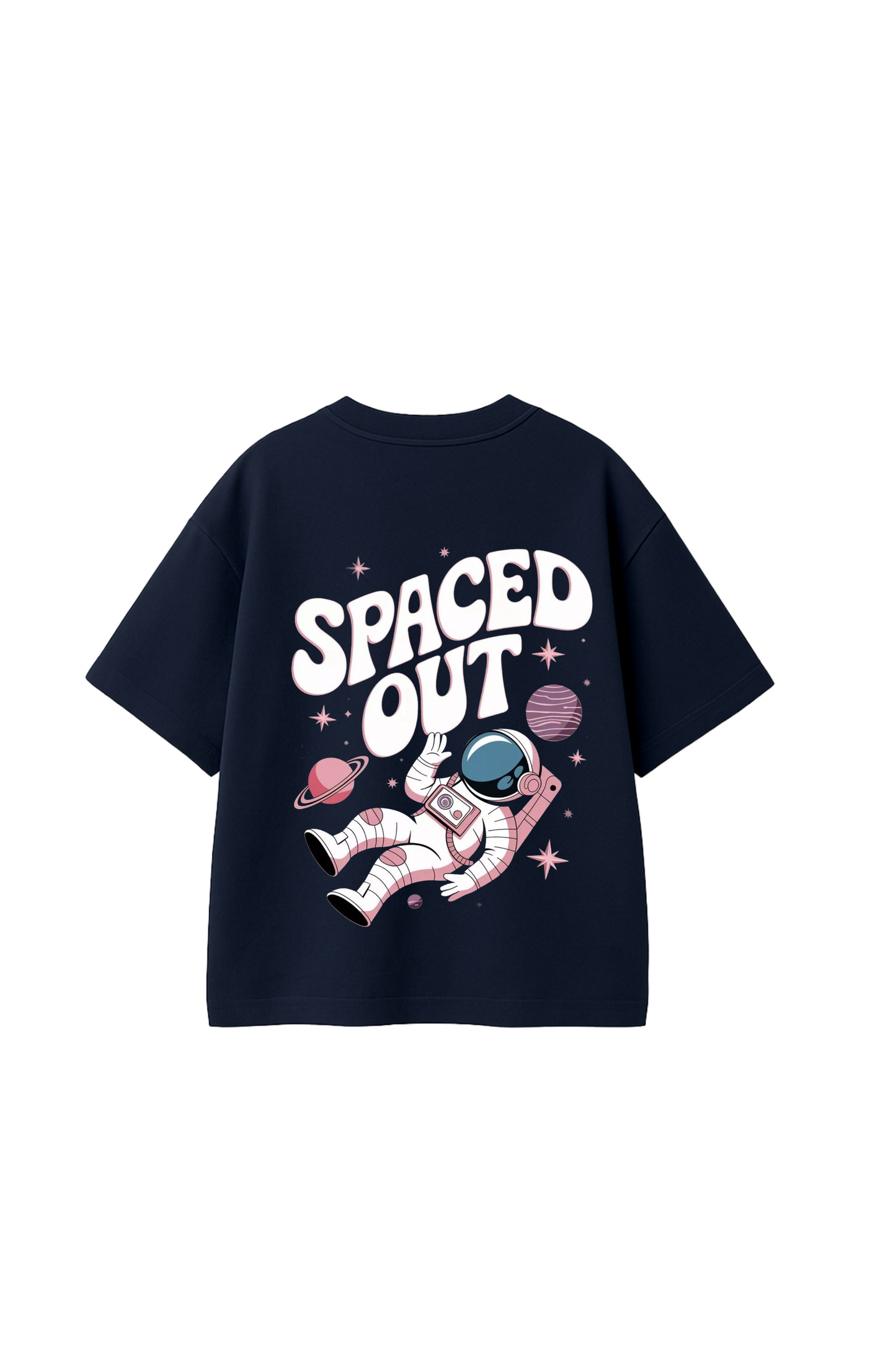 Spaced Out Astronaut Oversized T-Shirt