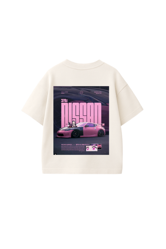 Nissan 370Z Anime Graphic Oversized T-Shirt