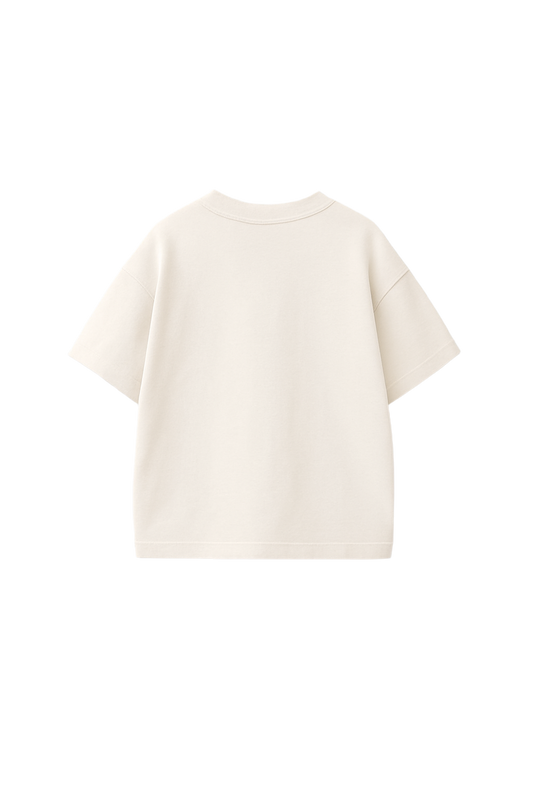 FOCUS Oversized -Tee Off White