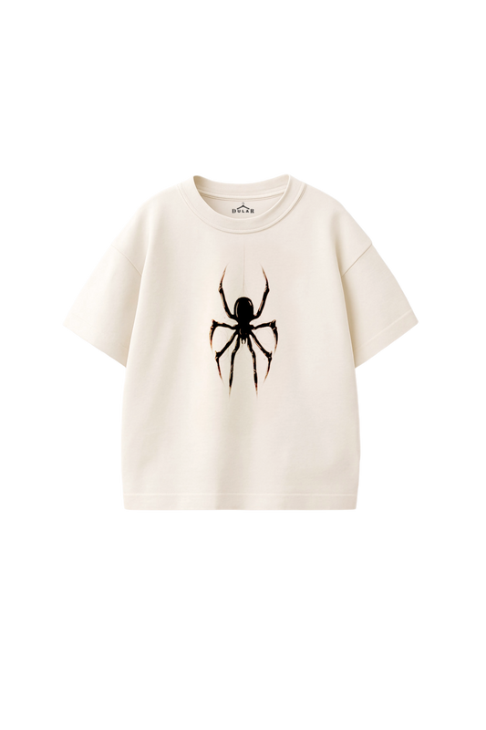 Spider Graphic Oversized Tee