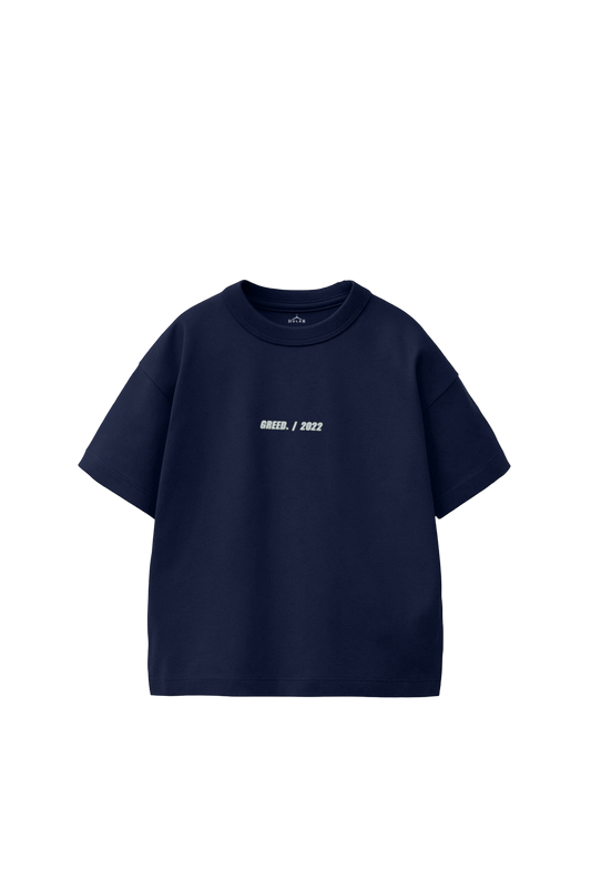 Greed Money Bite Graphic Oversized T-Shirt